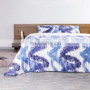 Custom Luxury Polyester Knitted Flannel Fleece Bed Quilt Cover Blanket thumbnail-1