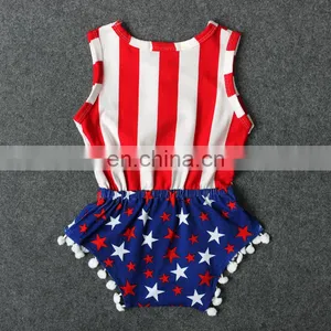 Boutique Kids Rompers Onesie Floral Soft Newborn Baby Clothes thumbnail-5