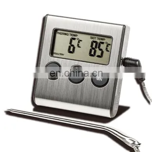Wireless Smart Remote Digital Cooking Food Meat Thermometer for Grilling Oven Kitchen Smoker BBQ Grill Thermometer With Probe thumbnail-5