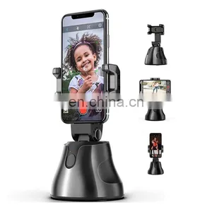 Smart Selfie Stick Stand 360 Rotation Auto Face Tracking Selfie Tracking Holder Smartphone Holder For Photo Vlog Live Video thumbnail-1