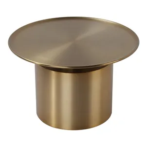 New Modern Bucket Large Coffee Table Cocktail Tables Brass Coffee Table Fish Tank Table thumbnail-2
