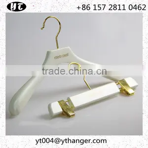 Good Quality Wooden Kids Hanger and Pants Hanger for Children thumbnail-1
