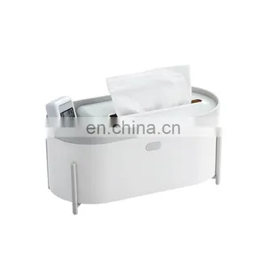 TV Remote Control Plastic Tissue Holder Model Multifunction Decoration Ornament Room Display Tissue Box thumbnail-1