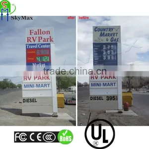 8'', 12'',18'', 16'',20'',24'',30'', 48'' 7 Segment LED Gas/Oil/ Petrol Price Display Board thumbnail-1