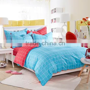 Wholesale Price 100%cotton Red Palid Print Flat Sheet Chinese Bedding Wholesale Children's Bedding Sets thumbnail-1