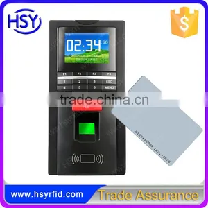Fingerprint Recognition Door Access Time Attendance and RFID Card Access Control System thumbnail-1