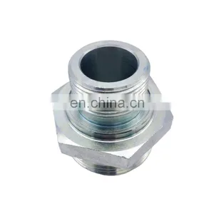 (QHH3733.2)China Supplier High Quality Male Connecter-ED Carbon Steel Pipe Fitting for Railway Locomotives Custom Fitting thumbnail-1