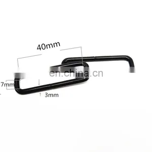 Metal Open Square Ring For Bags thumbnail-2