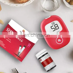 Fast Dispatch China Factory Price Blood Glucose Monitor Non-invasive Accu Check Glucometro Blood Glucose Monitor thumbnail-4