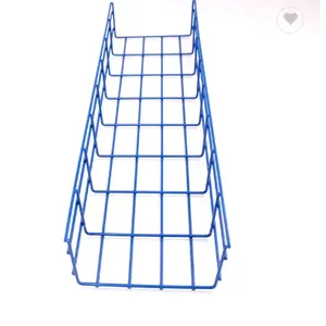 150mm Metal Basket Electrical Steel Wire Cable Tray thumbnail-1