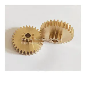 Brass Double Spur Gear thumbnail-1