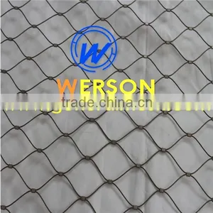 304,316 Stainless Steel Wire Rope Mesh for Architectural Purpose,ceiling,wall ,hand Woven or Ferruled | Generalmesh thumbnail-6