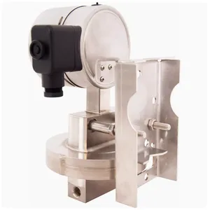 Electrical Contact 4~20mA, 25Kpa Diaphragm Point Contact Differential Pressure Pressure Gauge 1.6 Accuracy 100mm Dial thumbnail-2
