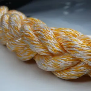 High Strength Polypropylene Cable Polyester Hawser Blend 8/12 Strands for Mooring Rope for Marine Use Vessel Towing thumbnail-2