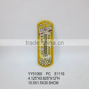 Retro Pop Corn Design Metal Thermometer for Home, Cheap Tin Thermomether thumbnail-1