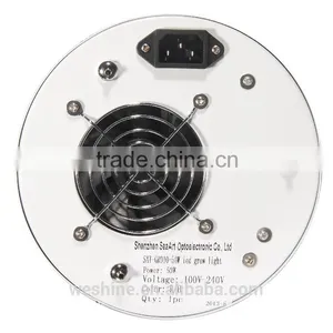 UFO LED Grow Light Greenhouse Darkroom Plant Flower Grow Lamp Lighting Indoor 50W LED Red+Blue Mini Hydroponic Light thumbnail-2