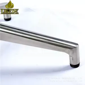 High Quality Detachable 304# Stainless Steel Folding Table Base Hot Sale Brushed Stackable Leg thumbnail-5