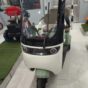 Latest Electric Four-wheel Vehicle in 2024 Can Be Used by Adults Electric Scooter 4 Wheel Tricycle thumbnail-5