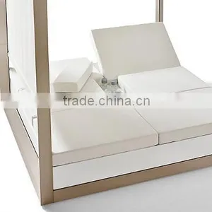 Light Folding Double Beach Bed Chair for Two Person thumbnail-6