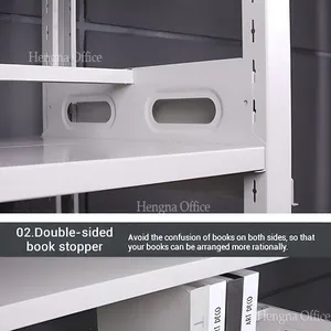 Industrial Steel Cantilever Shelving in Premium Wood Grain Finish|Cold Rolled Steel-Premium Quality for Art Studios|Available in Multiple Finishes thumbnail-4