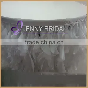 TC012A2 Hotsale Cheap White Table Skirting Designs for Wedding thumbnail-3