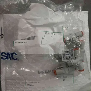 100% Original SMC Speed Controller AS2002F-04A/06A/07/07A AS2052F-08A Flow Limiting Valve, Regulating Valve, Throttle Valve thumbnail-5