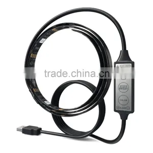 IP65 Exopy Flex SMD 5050 RGB 0.5m Usb Powered Led Strip Light thumbnail-2