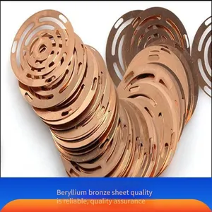 Sreet Beryllium Copper Sheets With Thicknesses of 0.05mm, 0.1mm, 0.2mm, C17200 Beryllium Bronze Sheets thumbnail-3