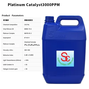 Platinum-Based Silicone Catalyst 3000ppm Karstedt-Type Platinum Catalyst for Silicone Addition Curing thumbnail-2