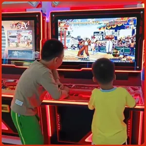Large Moonlight Treasure Box Arcade Fighting Game - King of Fighters '97 Nostalgic Street Fighter Two - Player Desktop Coin - Operated Joystick Video Game Machine thumbnail-4