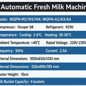 Refrigerated Automatic Milk Dispenser thumbnail-2