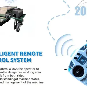 Remote Controlled Agricultural Spreader Machine for Manure Compost and Targeted Fertilizer Distribution thumbnail-3