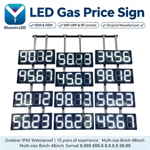 8inch Outdoor IP65 Outdoor Led Gas Pirce Sign thumbnail-4