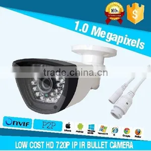 IP66 1.0MP HD 720P IP CMOS Sensor IR 35M Smart Fixed Lens Dome Camera Cctv Surveillance Camera in Shenzhen thumbnail-1