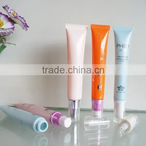 Mini-Pump Tube, Flexible Plastic Tube Packaging W/Pump Cap thumbnail-2