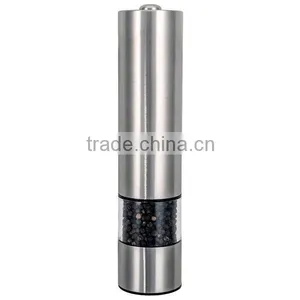 Amazon Top Seller Automatic Stainless Steel Spice Pepper Salt Grinders thumbnail-1