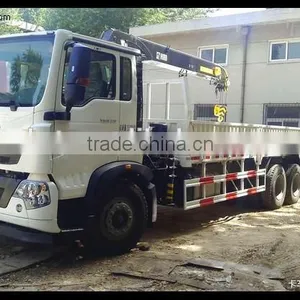 Howo 6*4 25 Ton 336hp Truck Mounted Crane for Sale thumbnail-1