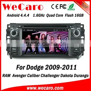 Wecaro WC-JC6235 Android 4.4.4 Gps Navigation Touch Screen for Dodge Charger Touch Screen Radio 2009 2010 2011 Bluetooth thumbnail-5