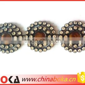 Plastic Rhinestone Trim, Rhinestone Plastic Banding thumbnail-3