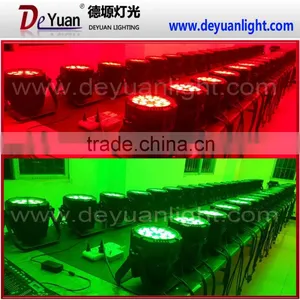 High Quality Rgbwa Led Par Can 18x10w Led Stage Light for Party Wedding Event thumbnail-4