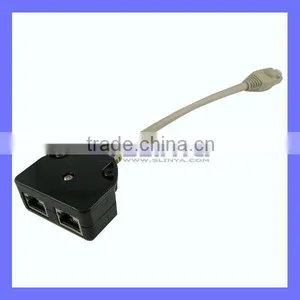Extension Cable With 8P Ethernet Splitter RJ45 Adatper thumbnail-1