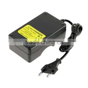 EU Plug Travel Charger for 18650 Rechargeable Lion Battery thumbnail-2