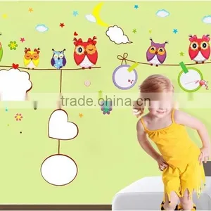 ALFOREVER Big Size Whiteboard Owl Tree Sticker,owl Tree Decals,owl Decals thumbnail-2