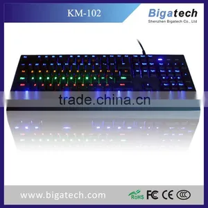 2016 TOPS Usb Backlit Mechanical Keyboard for Computer Desktop thumbnail-2