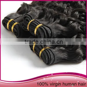 New Hair 100% Human Hair Extension Cheap Wholesale Baby Curly Unprocessed Virgin Peruvian Hair Weave thumbnail-2