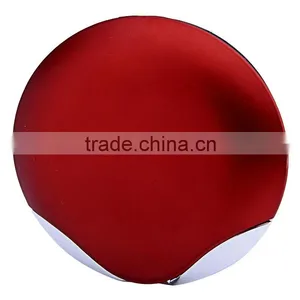 Aluminum Double Side Round Cosmetic Mirror thumbnail-1