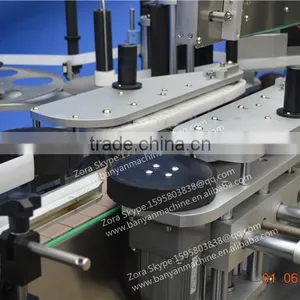 Servo Motor Automatic Two Side Sticker Paper Bottle Labeling Machinery China Shanghai thumbnail-5