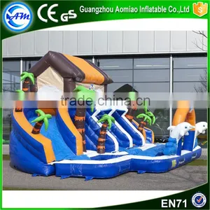 Giant Sea House Inflatable Water Splash Park for Sale thumbnail-4