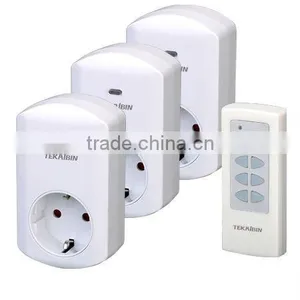 TW68G, 1v1, 1v2, 1v3, 1v4, Wireless Remote Control Socket (Germany Type, Plug-in) thumbnail-1