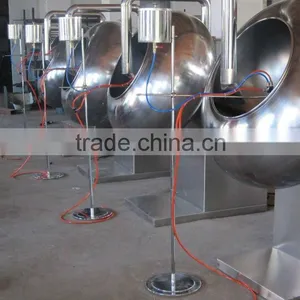 Fully Stainless Steel Wide Output Range Snacks Chocolate Coating Machine thumbnail-1